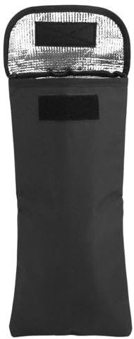 Borsa Termica per Sacca di Idratazione, Tessuto Oxford Nero Borraccia Borsa Termica Custodia Isolante 2L Mantenere L'acqua Fredda per Escursionismo Accessori (Sacca Dell'Acqua Non Inclusa)