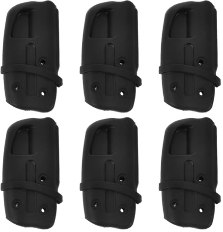 YARNOW Fibbia per Passeggino a Sgancio Rapido 6 Pezzi in Plastica Resistente, Chiusura di Sicurezza Pieghevole per Telaio, Blocco Stabilizzatore Anti-vibrazioni, Compatibile la Maggior
