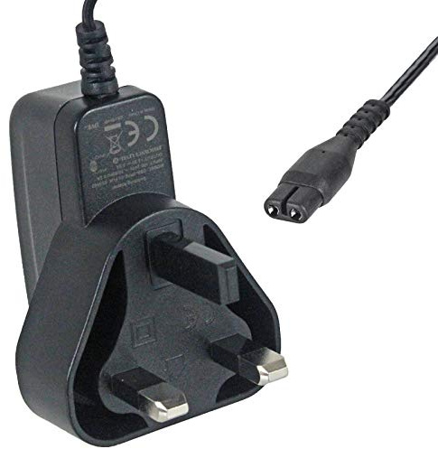 SPARES2GO Window Vacuum Battery Charger Power Cable Compatible with Karcher WV50 WV55 WV60 WV70 WV75