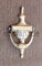 eSplanade Colonial Style Brass Door Knocker, Yellow, 4 x 2 x 8-Inch
