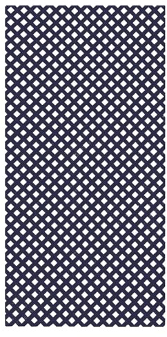 NORTENE Panneau décoratif PP 25 mm PRIVAT 1X2 M Anthracite