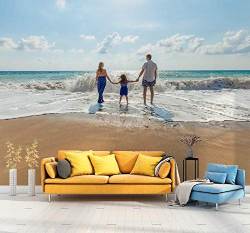 SIGNFORD Custom Wall Mural Prints with Your Photos Removable Wallpaper Personalized Wall Decorration for Bedroom Living Room - 100x144 inches