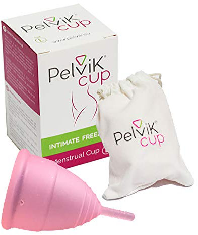 PelviK® Cup - Coppetta mestruale - Certificata FDA, morbida, rispetta il tuo Pavimento pelvico - scelta da ostetriche e medici (Large)