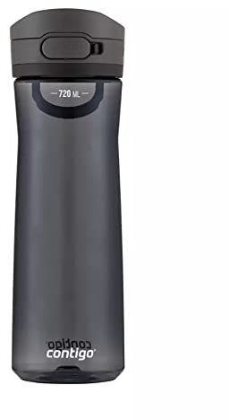 Contigo Jackson Trinkflasche, große BPA-freie Wasserflasche, 100% auslaufsicher und spülmaschinenfest, Outdoor Sportflasche für Fahrrad, Joggen, Wandern, Arbeit, Schule, 720 ml