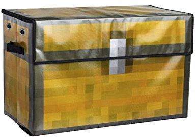 Paladone Caja de Almacenaje de Minecraft, Cofre del Tesoro Pixelado