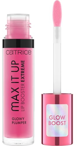 Catrice Max It Up Lucidalabbra Booster, curativo, volumizzante estremo, effetto colorante, naturale, lucida (4ml)
