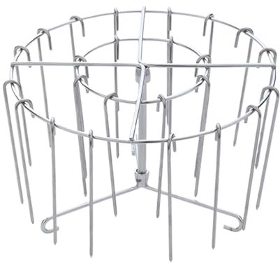 Accesorio para freidora, pincho de carne de acero inoxidable, juego de brochetas para pollo, tocino y parrilla, para barbacoa doméstica y preparación de alimentos