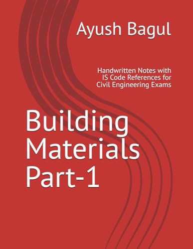 Building Materials Part-1: Civil Engineering Handwritten Notes