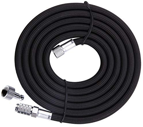 Fengda Tubo Flessibile aerografo 3 Metri BD-30 con raccordi Standard 1/8 su entrambe Le estremità con disconnessione Rapida