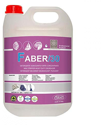 Faber Professionale: detergente concentrato per piastrelle, 5 litri, Faber 30, pietra