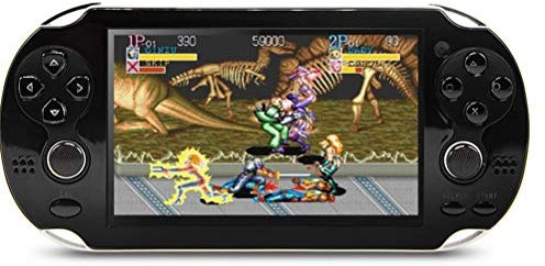 Console de Jeu Portable Classique Écran HD 4,3 Pouces Console de Jeu rétro Gameboy 3000 Jeux intégrés avec Deux Boutons de Joystick