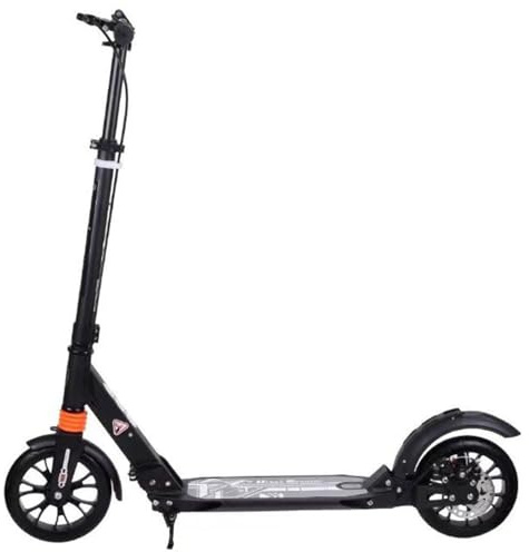 NBTRXWAFR City Scooter - Adult Big Wheels Double Suspension Commuter Scooter with Double Shock Absorption, Disc & Handbrake, 150K