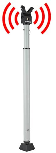 BRINKS Portable Alarm Door Security Bar, Adjustible Length Door Jammer