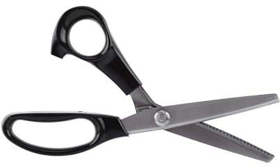 Corte en Zigzag, Tijeras de Confección Profesionales de Acero Inoxidable de 3 5 7 Mm para Textiles para el Hogar (3mm)