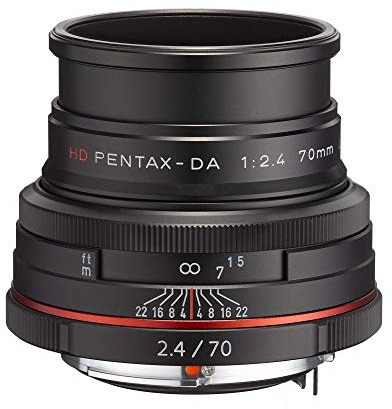 Pentax HD DA Limited 70mm F2.4 Lens - Black