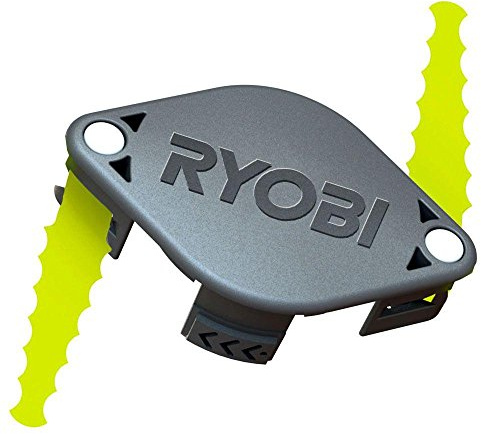 Ryobi ACFHRL2 Polycarbonate Bladed Trimmer Head Compatible with Ryobi 18-Volt, 24-Volt, and 40-Volt Strimmers (2 Pack)