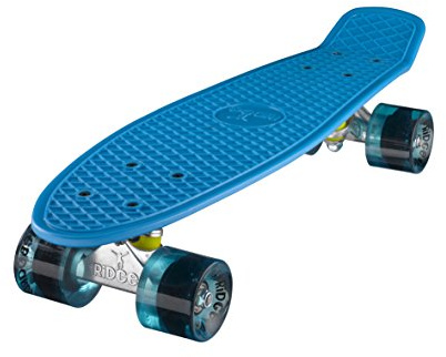 Ridge Original 22 Cruiser Skateboard, Unisex-Youth, Azul, 55 cm