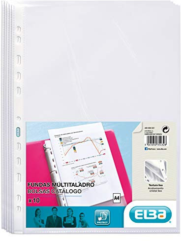 Elba 400086822 – Tasche Von 10 Sichthülle Standard, A4