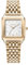 BURKER Damenuhr Macy, Quadratische Damen Armbanduhr Gliederarmband Edelstahl Analog Quarz 3-ATM Wasserdicht Geschenk für Frau, Freundin, Mama - 26 mm - Gold Weiß