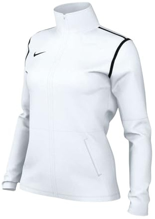 Nike FJ3024-100 W NK DF PARK20 TRK JKT K R Giacca Donna WHITE/BLACK/BLACK Taglia L