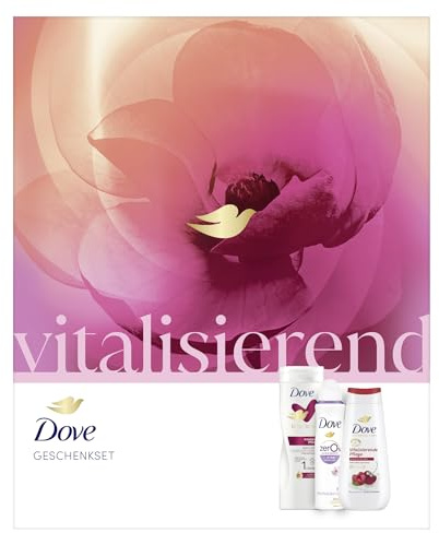 Dove Presentset vitaliserande med duschkräm, kroppslotion och deodorant (225 ml + 400 ml + 150 ml)