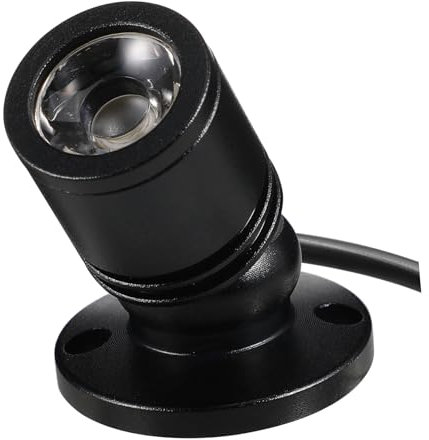 jojofuny Mini USB LED Spotlight: Spot Lights for Jewelry Display Lighting Fixture - Adjustable Uplighter for Plants, Porch, Showcase, Cabinets, Furniture