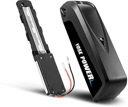 SHIMOST 36V 15.6Ah Hailong Plus 5 pin E-Bike Li-ion downtube battery with UK charger for bicycle