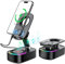 Portable Bluetooth Speaker with Phone Stand,Wireless Induction Speakers for iPhone & Mobile Phone,Induction Bracket Speaker,Speakers Wireless Bluetooth,Cool Tech Gadgets,Birthday Gifts for Men