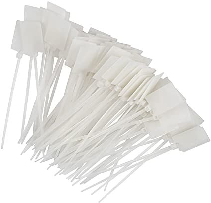 Kabelbinder Set Weiß Kabelbinder Tags Nylon-Kabelbinder Nylon-Kabelbinder Selbstschließend Verwendet für Kabelmanagement in der Home-Office-Garage, Produktklassifizierung, 250 Stück, 3 * 150mm