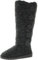 MUK LUKS Damen Malena Stiefel, Schwarzes Gitter, 37 EU