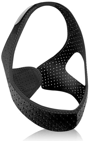 MUNSKT Anti sömnapné mask, snarkning haka band CPAP användare, anti haka band, snarkning, bästa anti haka band, snarkning extra tillbehör haka band, anti Ro