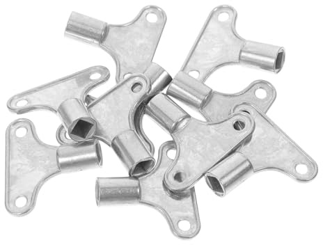 POPETPOP 10pcs Radiator Bleed Valve Key Plumbing Tool for Efficient Air Release from Radiators Compatible Various Models