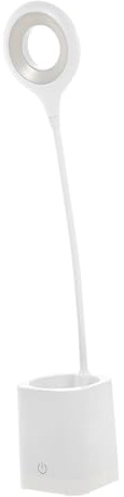 NUOBESTY Lampe Rechargeable USB pour Bureau avec Porte-stylos, 20 Led, 1200mah, Design Moderne et Simple, pour Étude à Domicile ou Dortoir