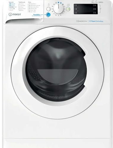 Indesit BDE 107436 WV UK Push&Go 10kg Wash 7kg Dry 1400rpm Washer Dryer - White
