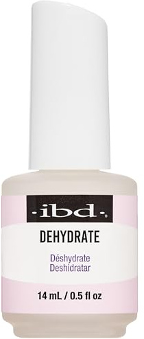 IBD Dehydrat, 1-pack (1 x 14 ml) – premium syrafri avfettningsmedel – nageldehydrator – tillverkad i USA