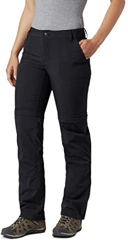 Columbia Damen Silver Ridge 2.0 Convertible Pant, Black, 10 Regular