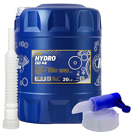20 Liter, MANNOL 2102 Hydro ISO 46 Hydrauliköl (2,90€/Liter)