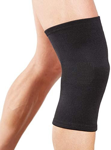 V&AMYA Coppia Ginocchiere elastiche alta compressione - tutore ginocchia - legamenti rotula rotulea - fascia elastica ginocchio per rotula e menisco