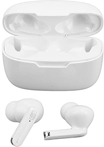 Annadue Drahtlose Sprachübersetzer Ohrhörer, Bluetooth 84 Sprachen Echtzeit Kopfhörer, Hochpräziser Mehrsprachiger Übersetzer Ohrhörer(Weiß)