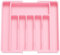 Lifewit Besteckkasten für Schubladen 40 50, Kunststoff Besteckeinsatz (Tiefe 38 cm), erweiterbare Besteckschublade Einsatz, Schubladen Organizer Küche für Besteck, Cutlery, Geschirr, Löffel, Rosa