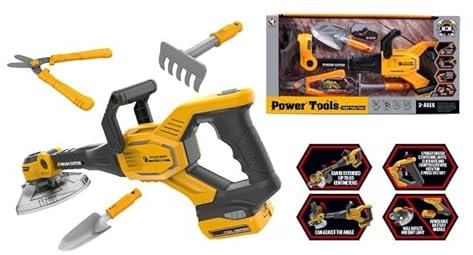 ODG – Juego de juguete de jardinería con cortacésped y herramientas – Para pequeños amantes de la naturaleza