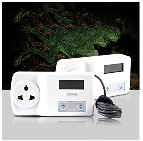 KKFDWAQQ Smart Thermostat Thermostat Pet Reptile Breeding Digital Display Electronic Temperature Control Socket Thermostat Switch