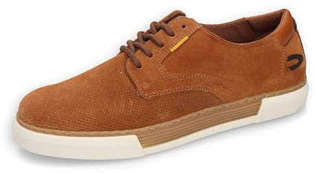 camel active Herren Schnürschuh aus echtem Leder Cognac menswear-44