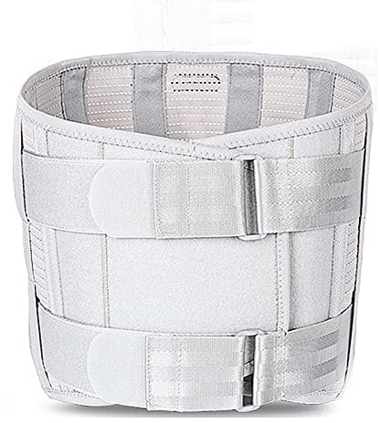 OAQZGBVK Back Brace Lumbar Support Belt with 3 Removable Pad for Men/Women for Work Anti-Skid Breathable Back Support for Lower Back Pain Relief for Sciatica (Size : XL/X-Large) (M/Medium)