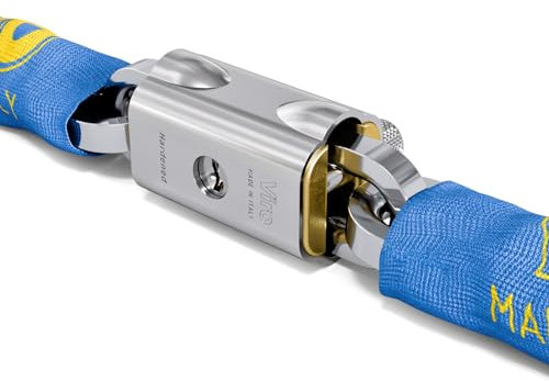 Viro Catena antifurto per moto con lucchetto corazzato, 150 cm