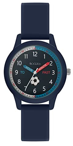 Tikkers Navy Silicone Football Set ATK1071