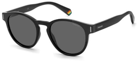 Polaroid Pld 6175/s 807/M9 BLACK Sunglasses Unisex Polycarbonate, Standard, 51