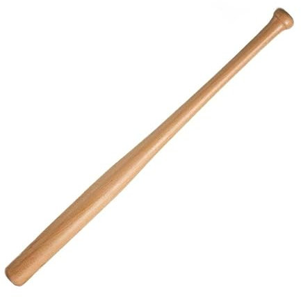 Baseballschläger Baseball Schläger Alloy Bat aus Holz oder Alu in vielen Längen (Holz, 64cm)