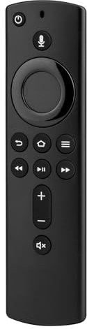 L5B83G Télécommande vocale de rechange pour téléviseurs Smart TV Fege Lite, Fire Smart TV Stick (Gen 2 et lanter)/4K, Fire Smart TVs Cube (1ère génération et lanter), Fire Smart TVs