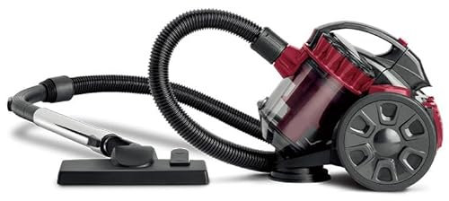 WBRSybUK Bagless Cylinder Vacuum Cleaner, 2600w High Power Motor for Pets, 1.5 Litre Capacity, 5m Power Cord, for Dust, Dirt And Allergens, Turbo Tool for Pet Hair